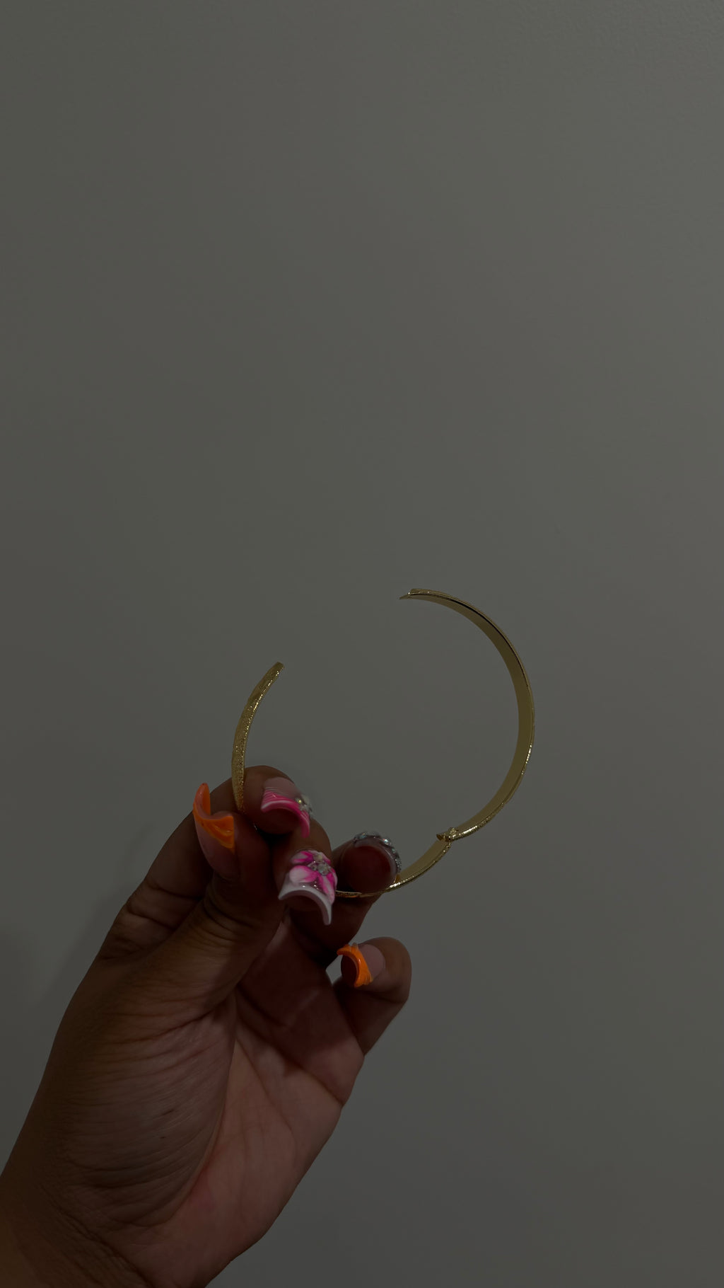 Single Thick Open Bangle