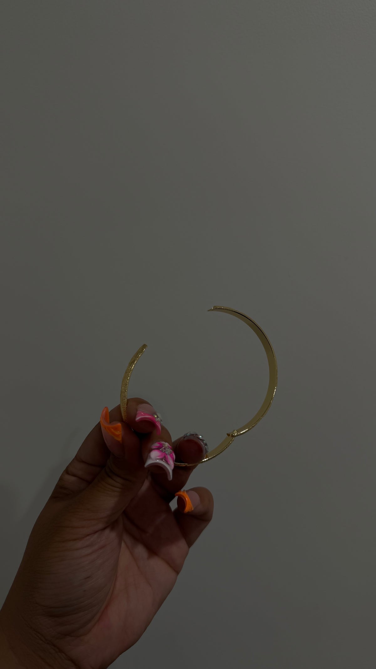 Single Thick Open Bangle