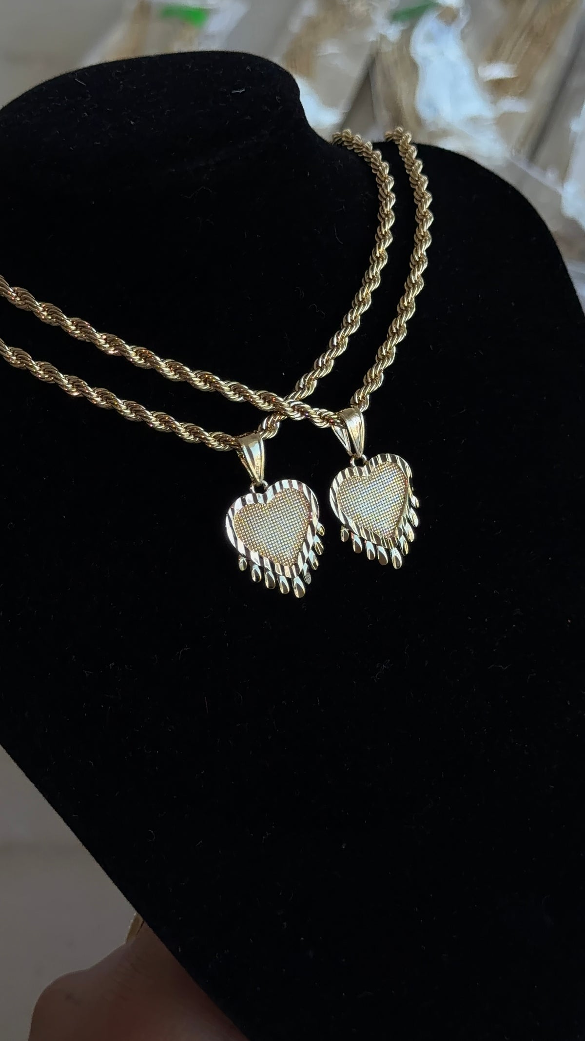 Heart Drip Chain