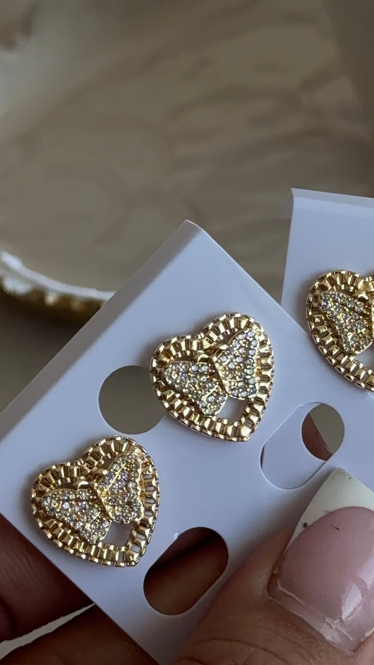 Bling Butterfly Rollie Earrings