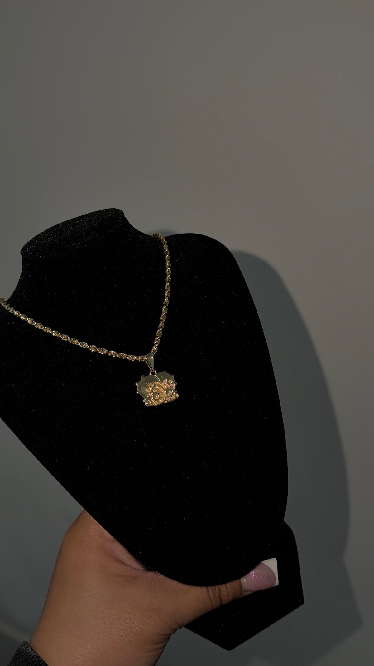 Betty Face Necklace