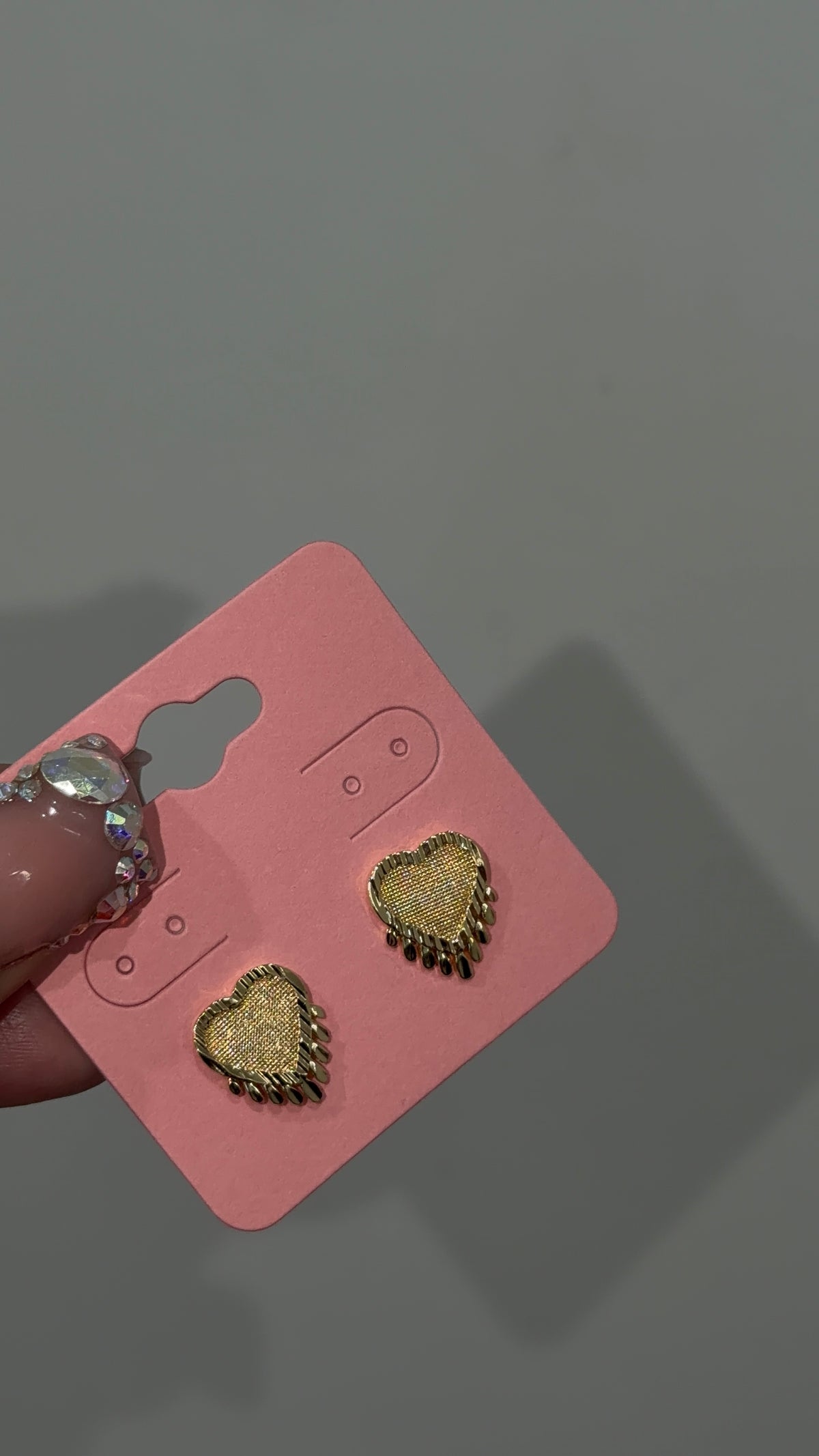 Heart Drip Studs