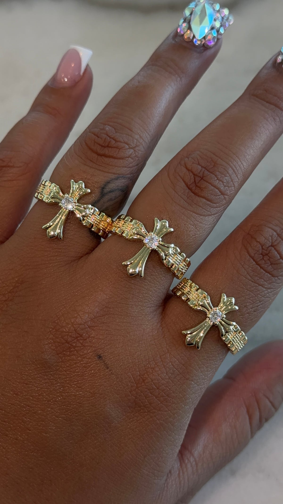 Cross Rollie Ring