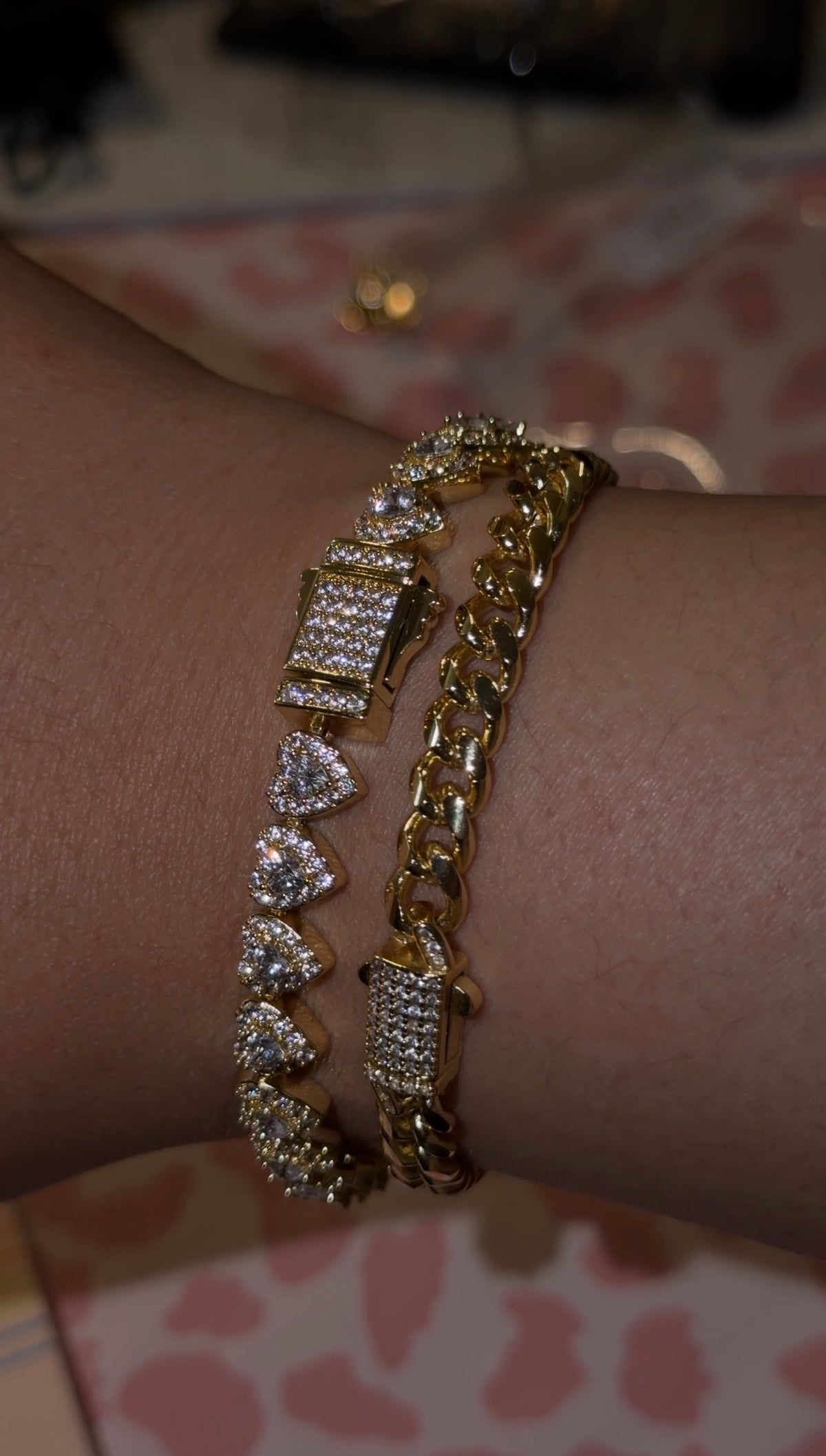 Luxxy Heart Diamond Bracelet