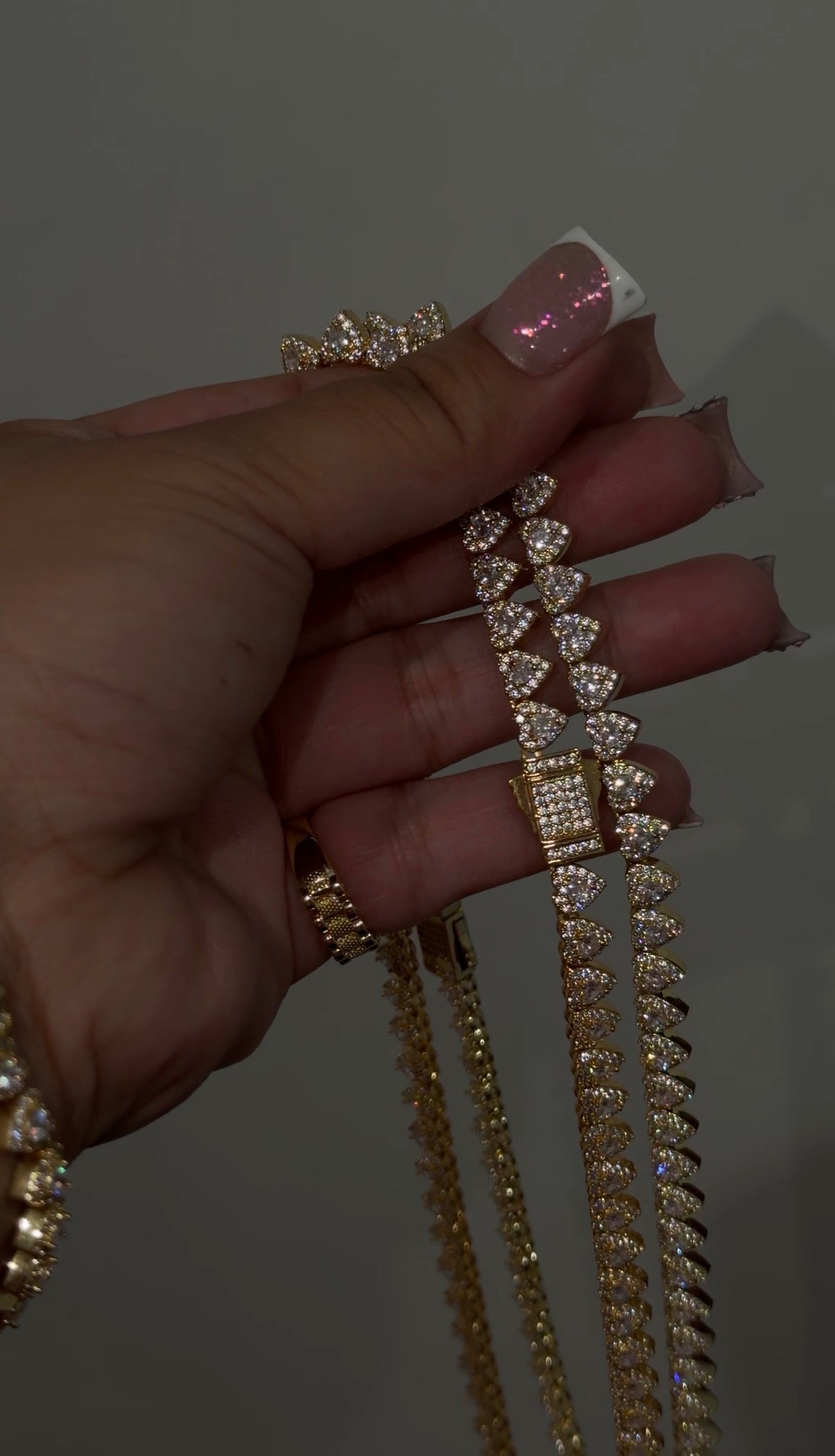 Luxxy Diamond Heart Necklace
