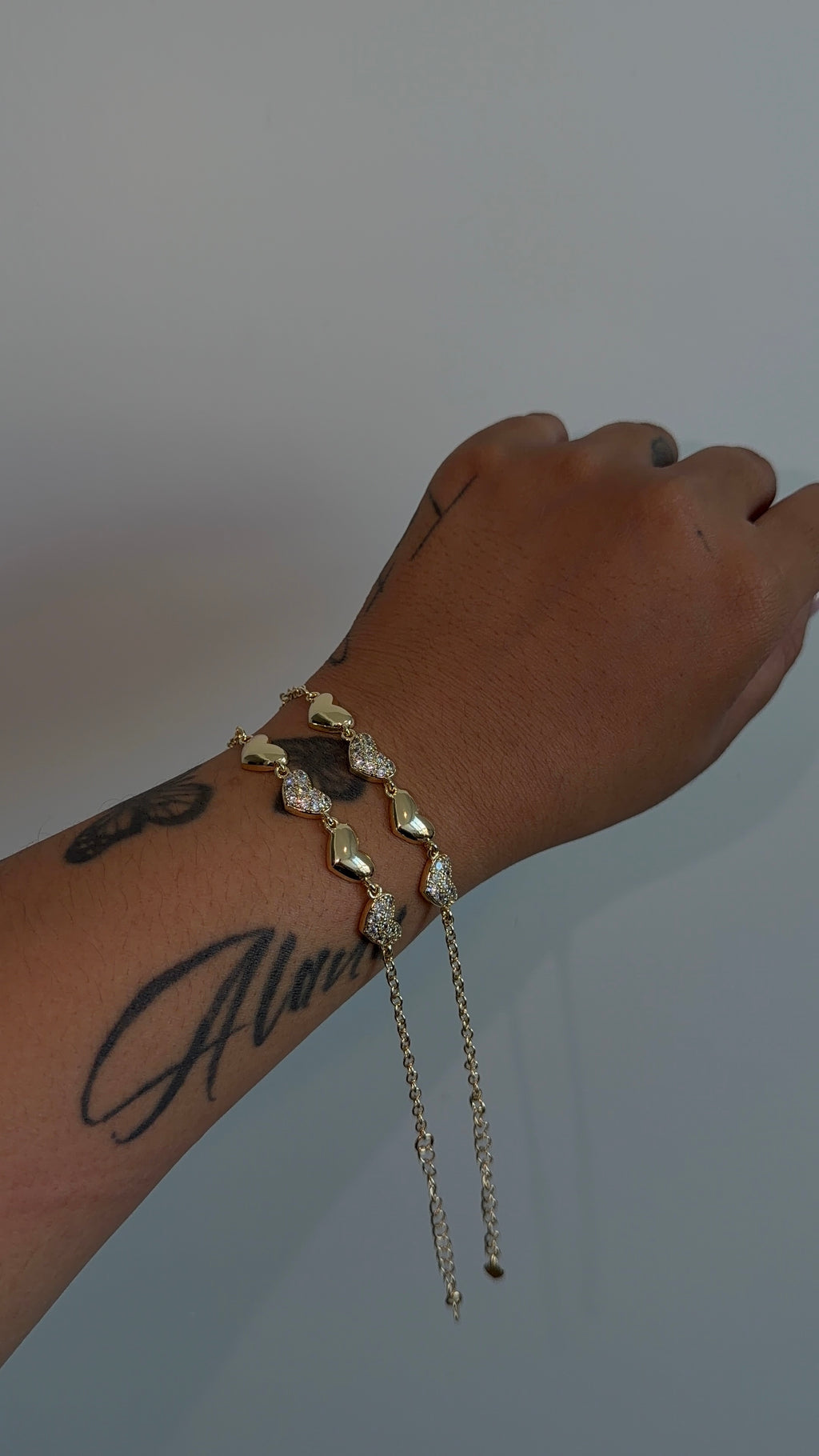 4 Heart Bracelet