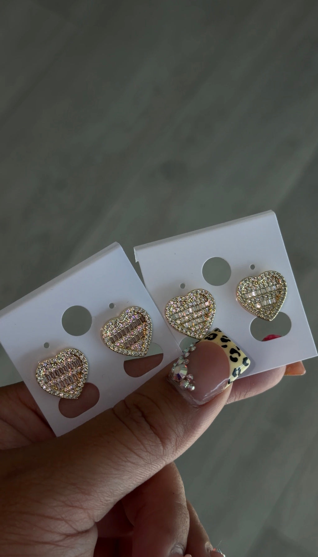 Princess Baguette Earrings