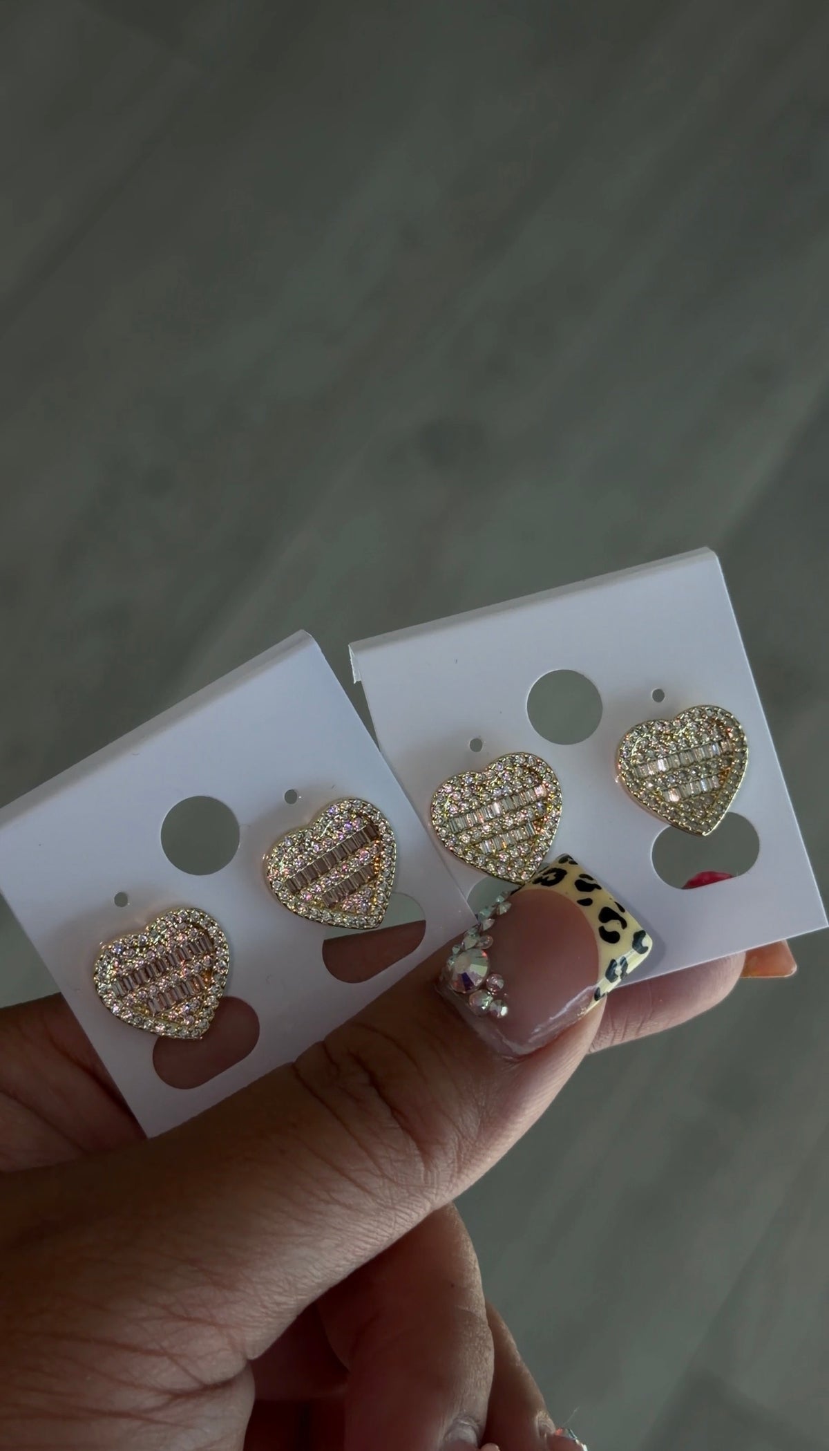 Princess Baguette Earrings