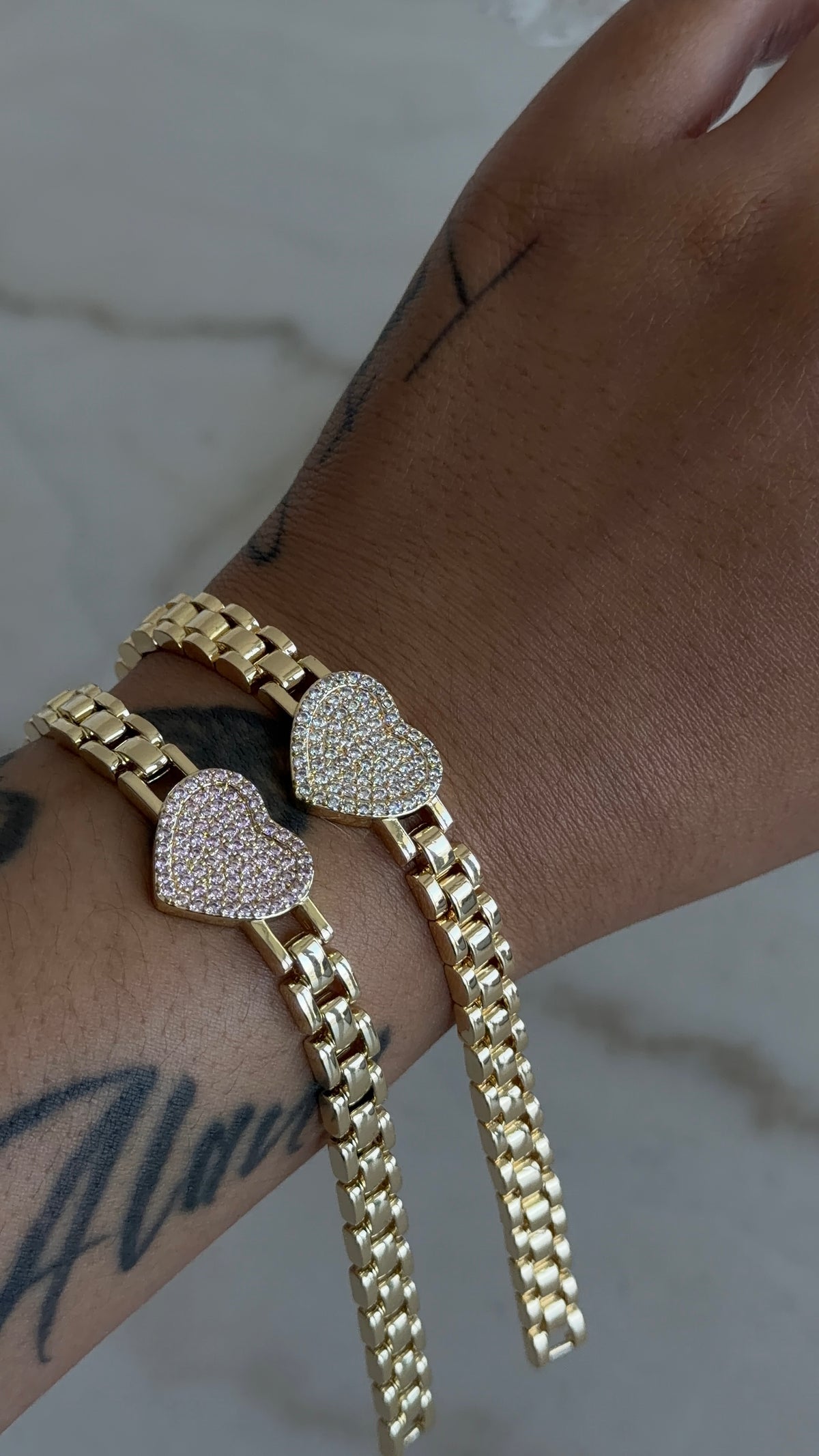 Love Bling Rollie Bracelet