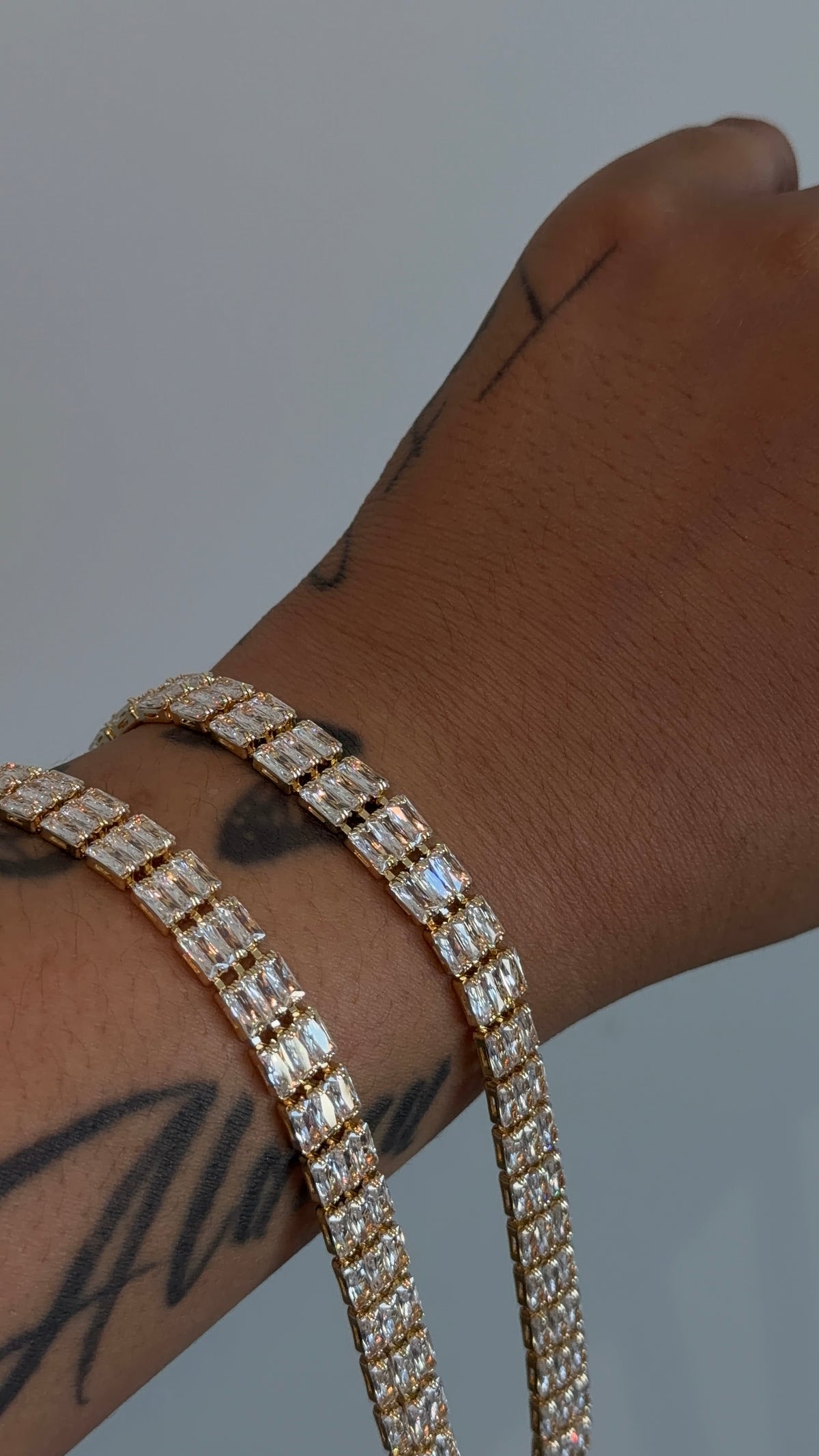 Elegant Baguette Bracelet