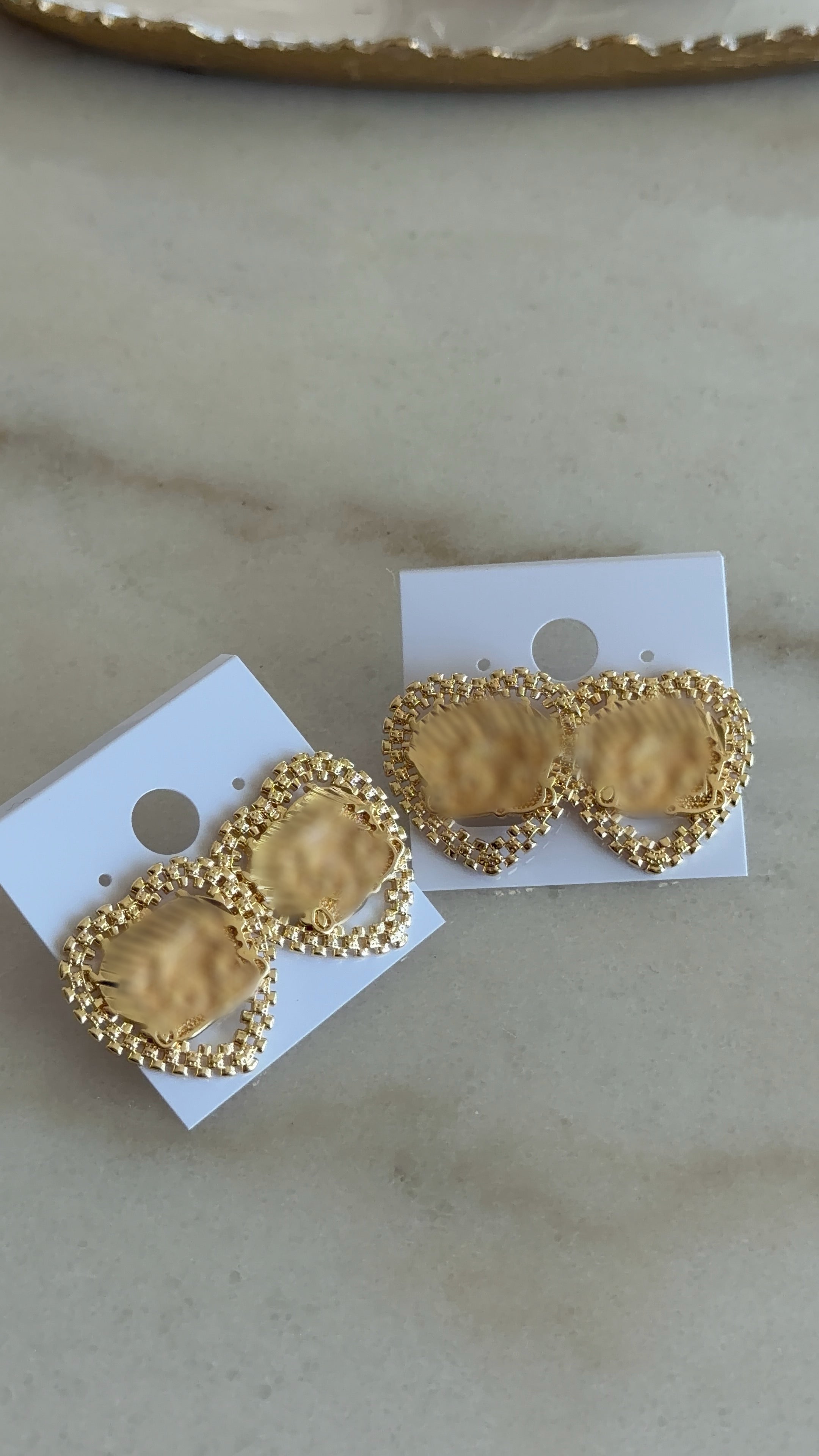 BB Girl Heart Rollie Earrings